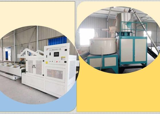 35kw पीई पीवीसी एकल दीवार 100Kg / एच पाइप बाहर निकालना लाइन