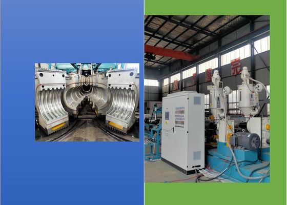 डबल स्क्रू पीएलसी 50 किग्रा / एच प्लास्टिक पाइप उत्पादन लाइन