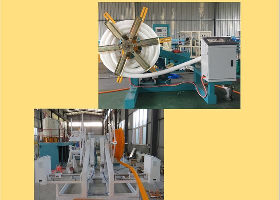इंटीग्रल 100kw 12 मीटर / मिन नालीदार नाली पाइप बाहर निकालना