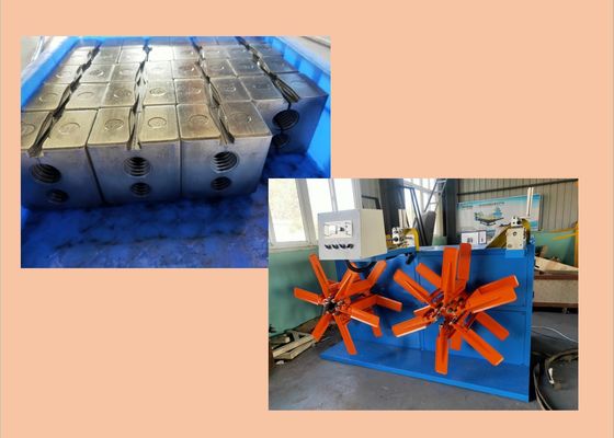 40r / मिन पीवीसी नालीदार पाइप बाहर निकालना लाइन 18.5kw